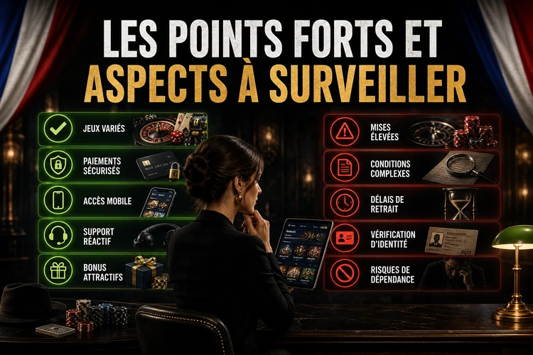 Les points forts et aspects à surveiller