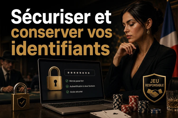 Conseils pour sécuriser et conserver vos identifiants