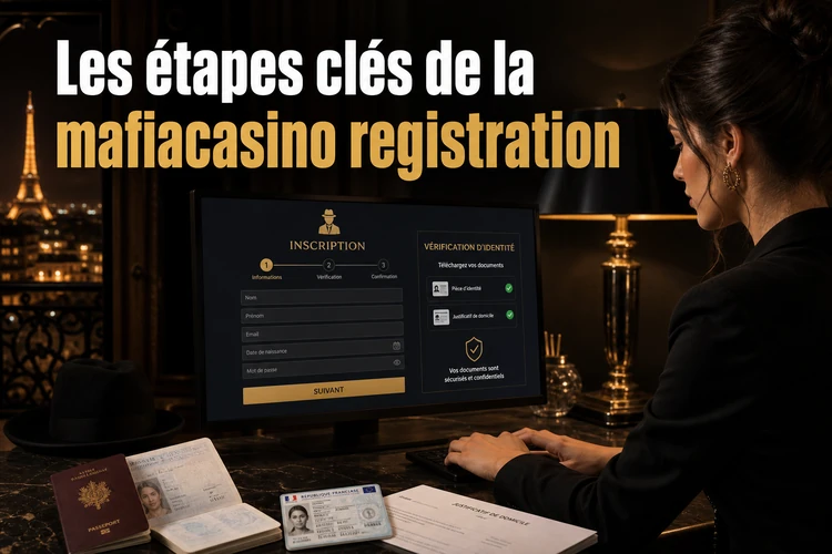Les étapes clés de la mafiacasino registration